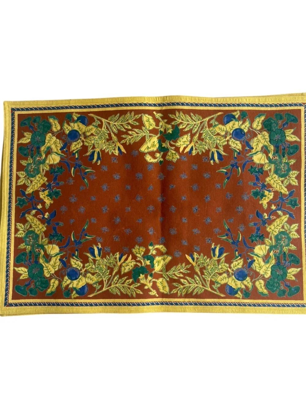 Williams Sonoma French Country Provence placemats, 100% cotton, set of 4